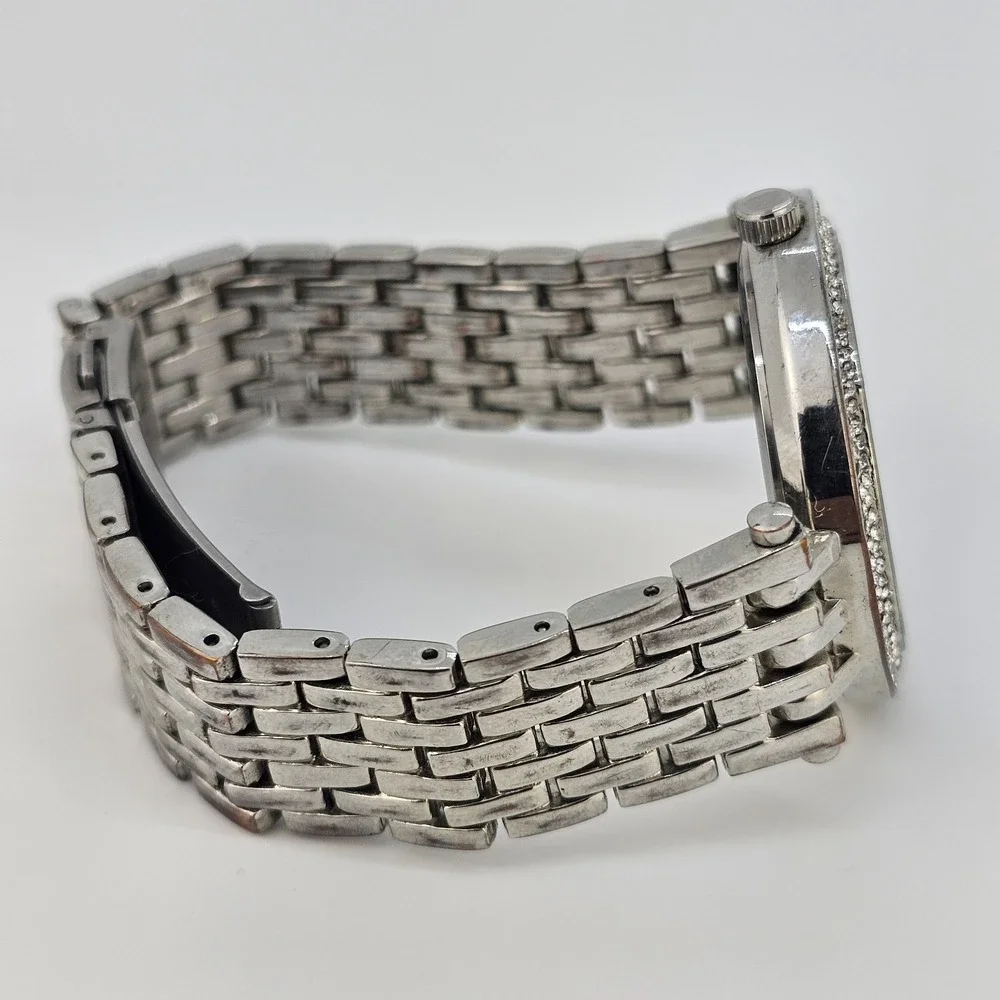40MM Women's Analog Watch Gray‎ Dial Gray Bracelet Band 6.5